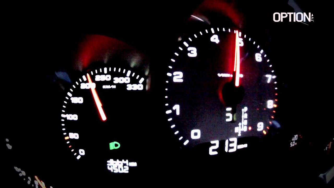 283 km/h en Porsche 911 Carrera S type 991 (Option Auto)