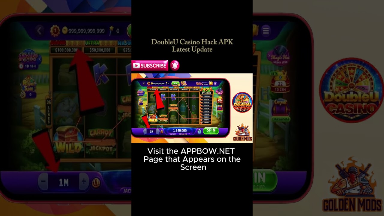 DoubleU Casino version MOD Everything 🆕 Follow my to get version MOD all Game