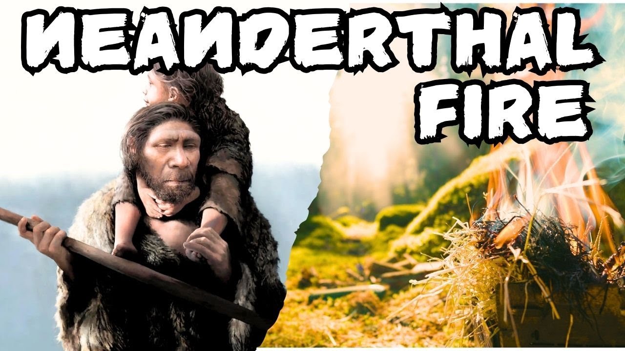 Making Neanderthal fire - start to finish and more