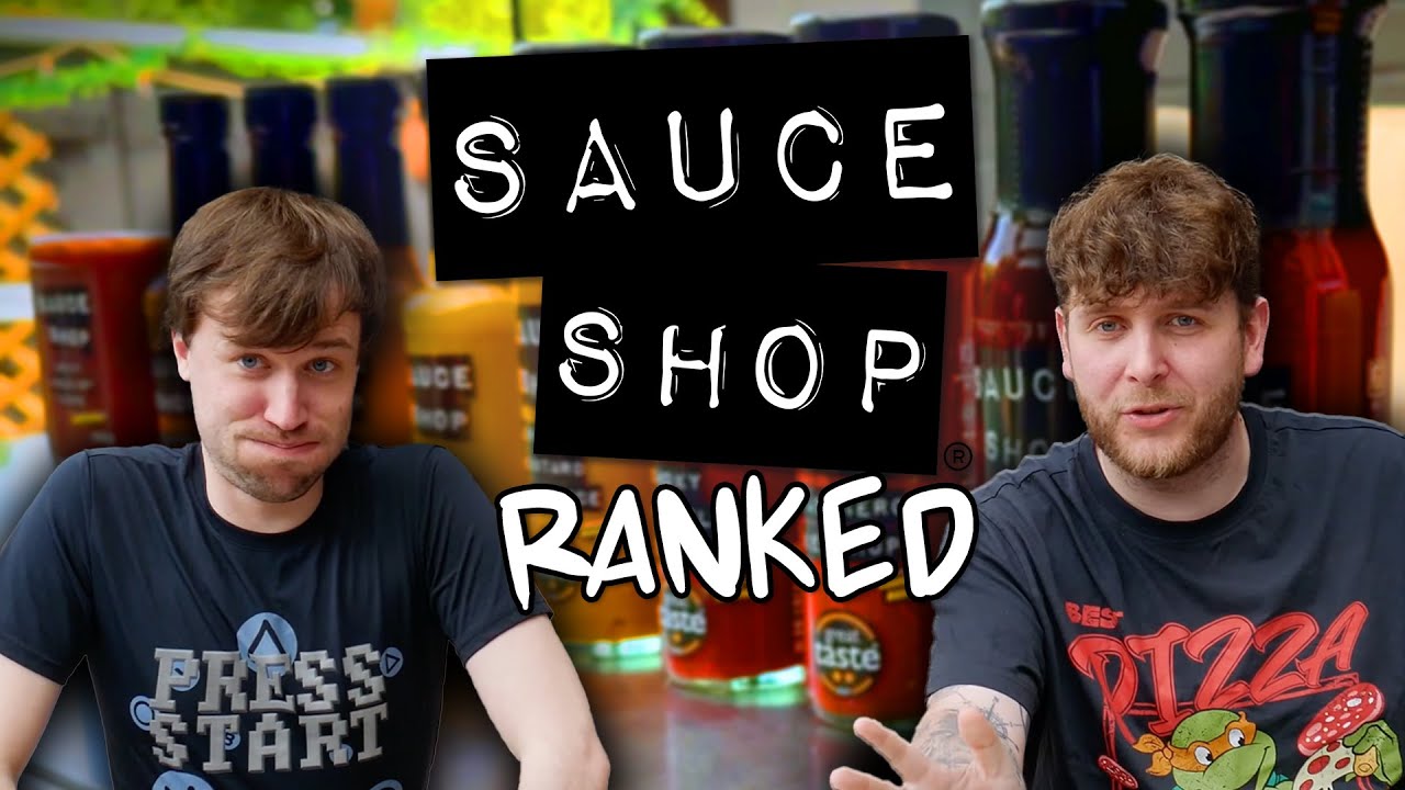 TASTING and RANKING *SAUCE SHOP* sauces | The Rabbit Hole Show