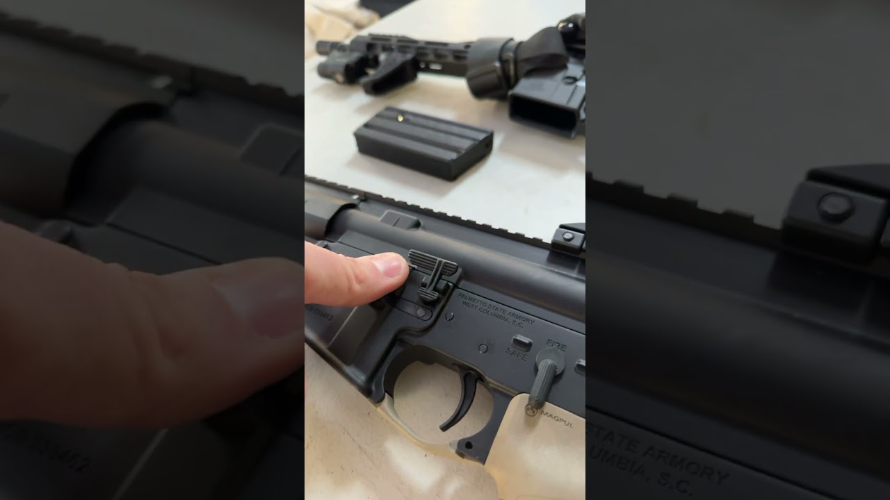 Bolt catch extension mod AR15
