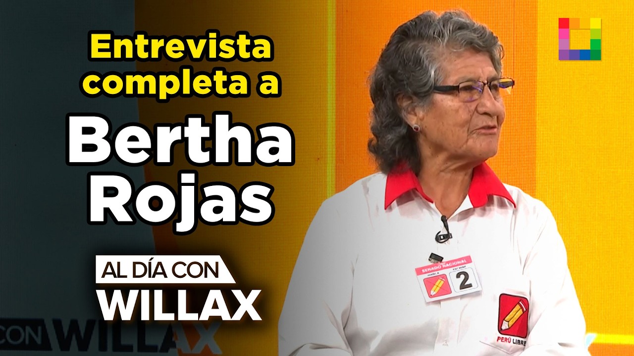 Al Día con Willax - MAR 17 - ENTREVISTA COMPLETA A BERTHA ROJAS, MADRE DE VLADIMIR CERRÓN | Willax