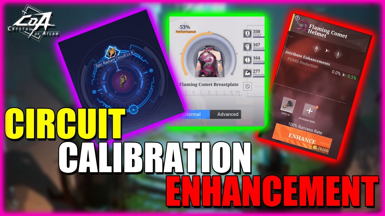 Circuits, Calibration & Enhancement Guide | Crystal of Atlan In-Depth Guide