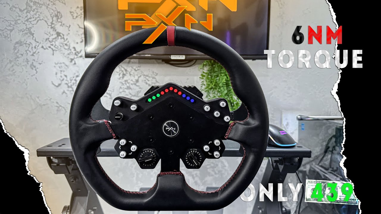 PXN V-D6 – The Best Budget Direct Drive Wheel ? - Unboxing & First Impressions 