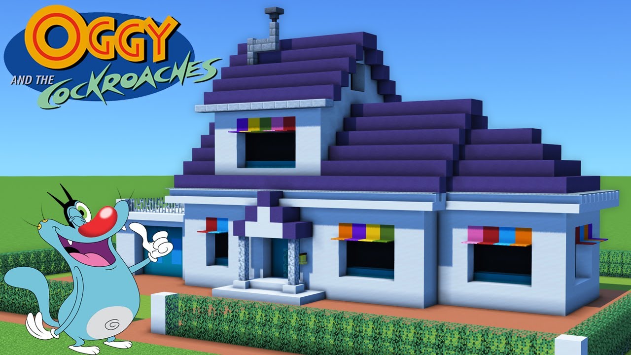 Minecraft Tutorial: How To Make Oggys House 