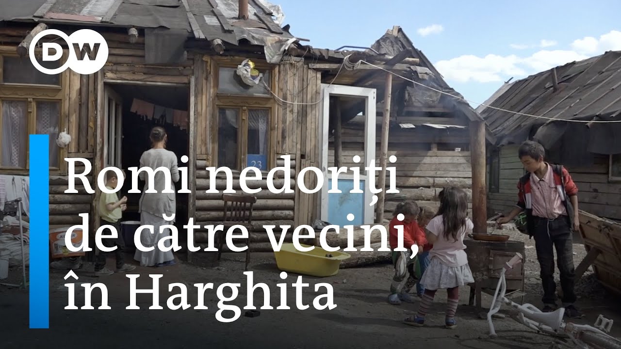Romii din Miercurea Ciuc – tot fără case, la peste un an de la incendiu