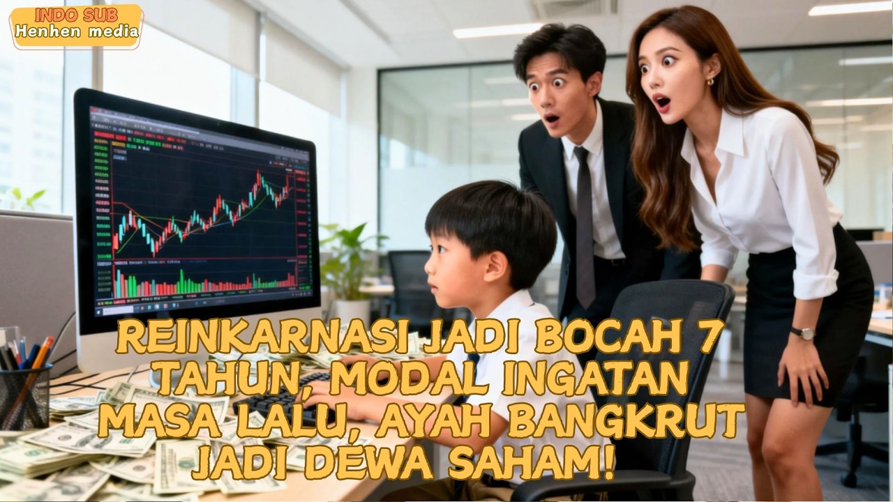 Reinkarnasi jadi bocah 7 tahun, modal ingatan masa lalu, ayah bangkrut jadi dewa saham! #minidrama