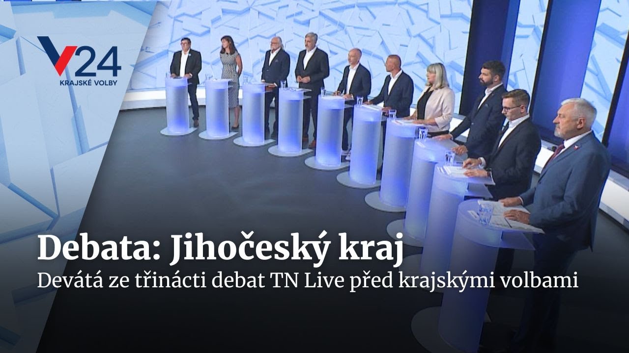 Předvolební debata: Jihočeský kraj | Krajské volby 2024