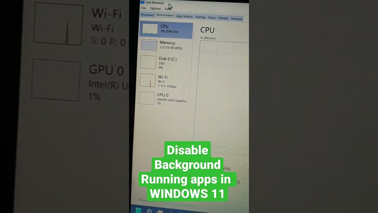 Как отключить фоновые приложения в Windows 11?