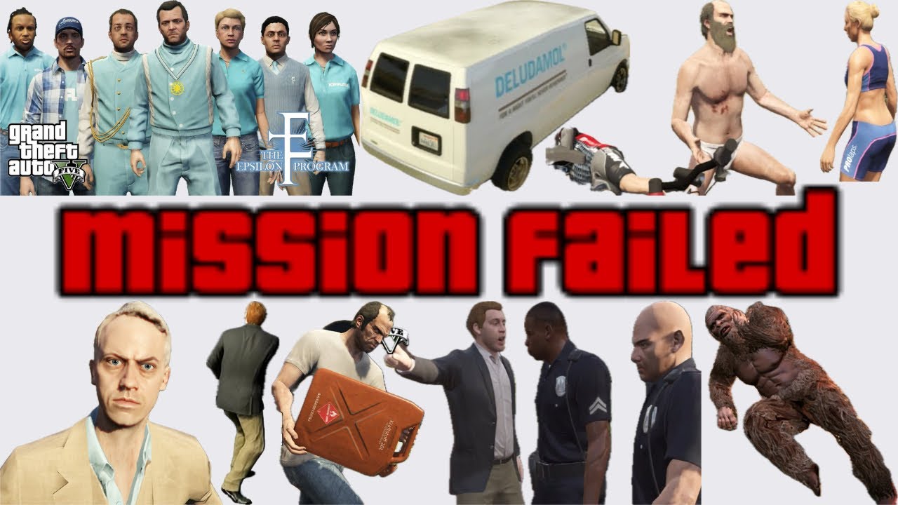 GTA V Strangers and Freaks Миссия провалена. Подборка, часть 6