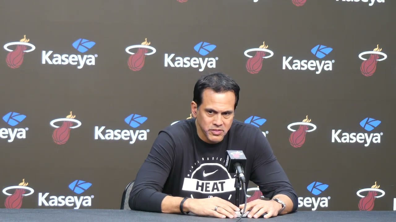 Erik Spoelstra On Tyler Herro Health, Bam and Kel'el Big Miami Heat Lineup, Jaren Jackson Jr on Utah