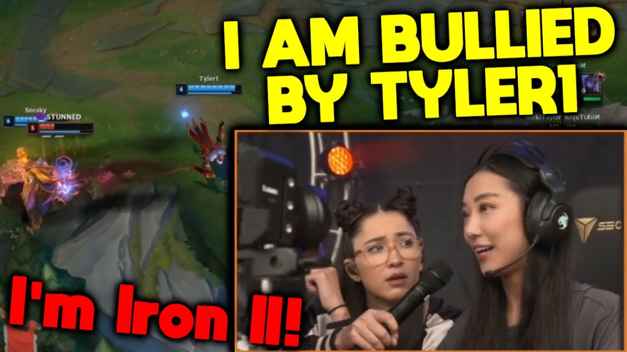 Над девушкой из Iron II издевается Tyler1