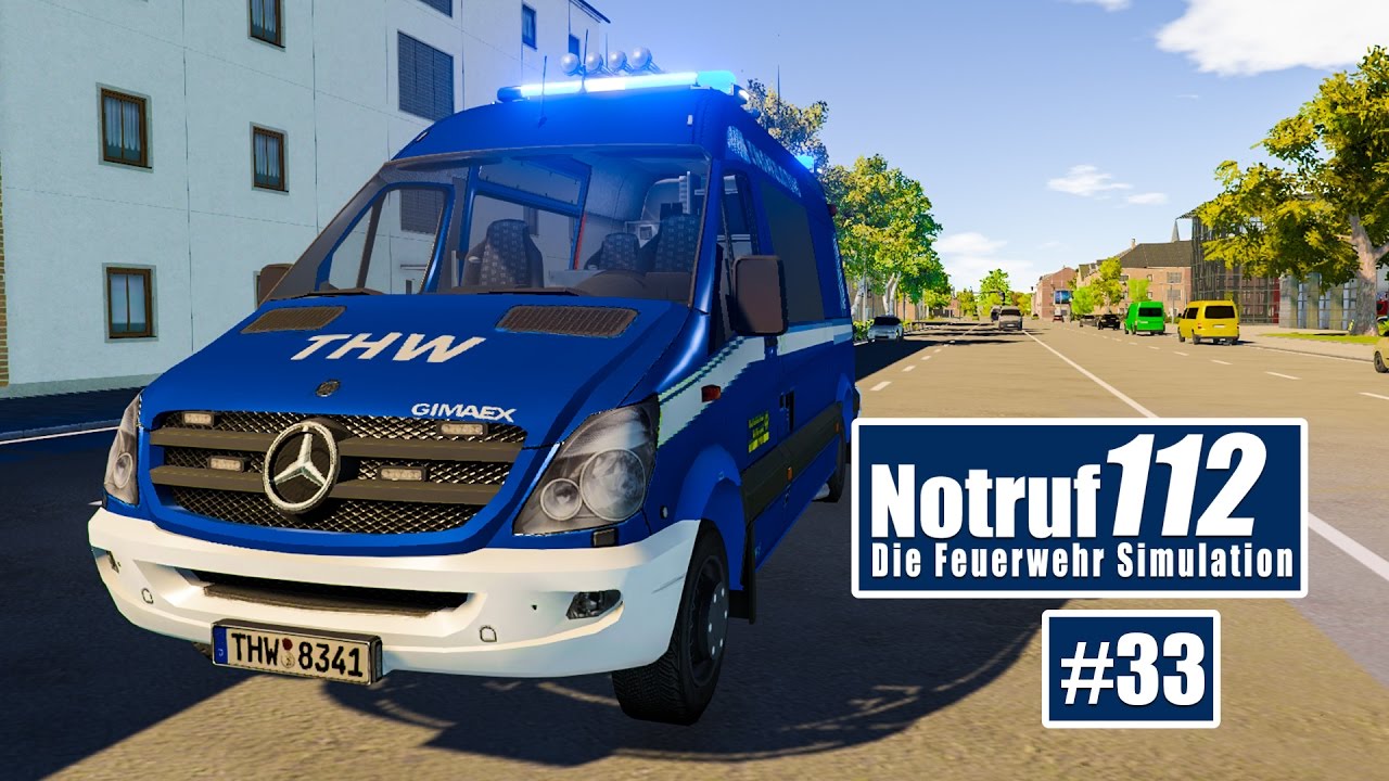 NOTRUF 112 #33: Der THW-SIMULATOR?! I Feuerwehr-Simulation