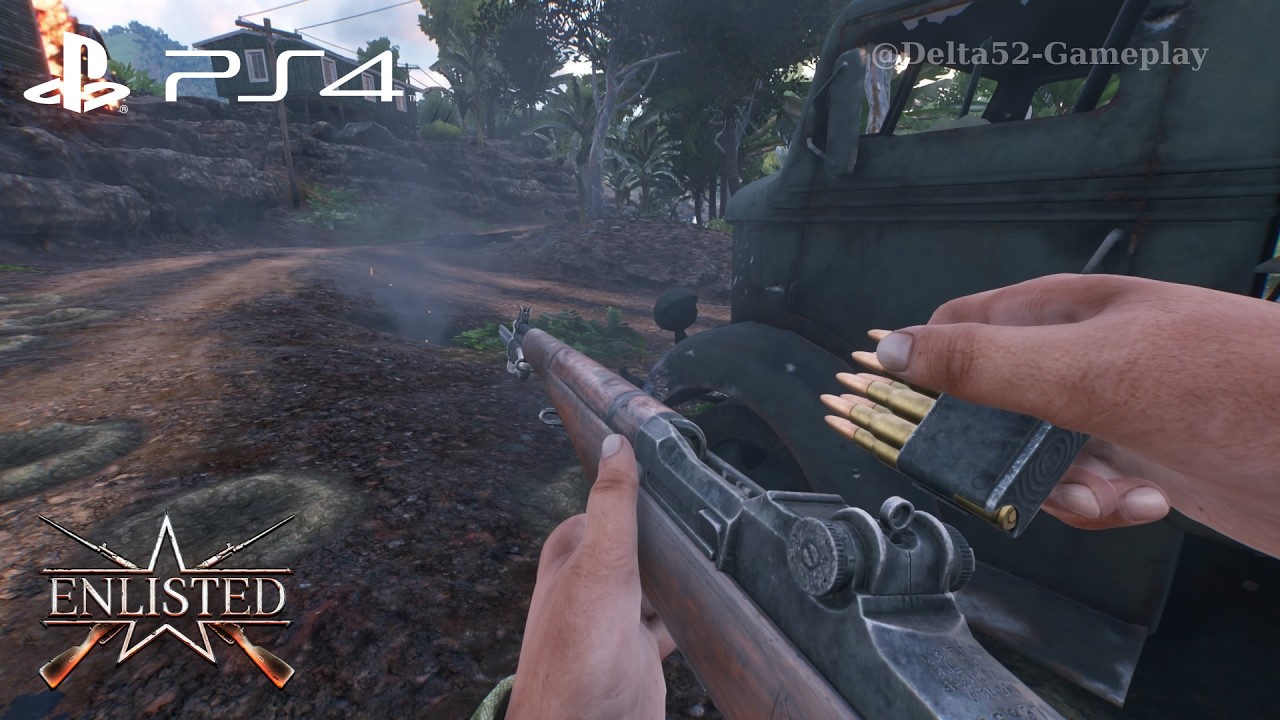 Enlisted | USA | BR III | Pacific War | PS4 Gameplay
