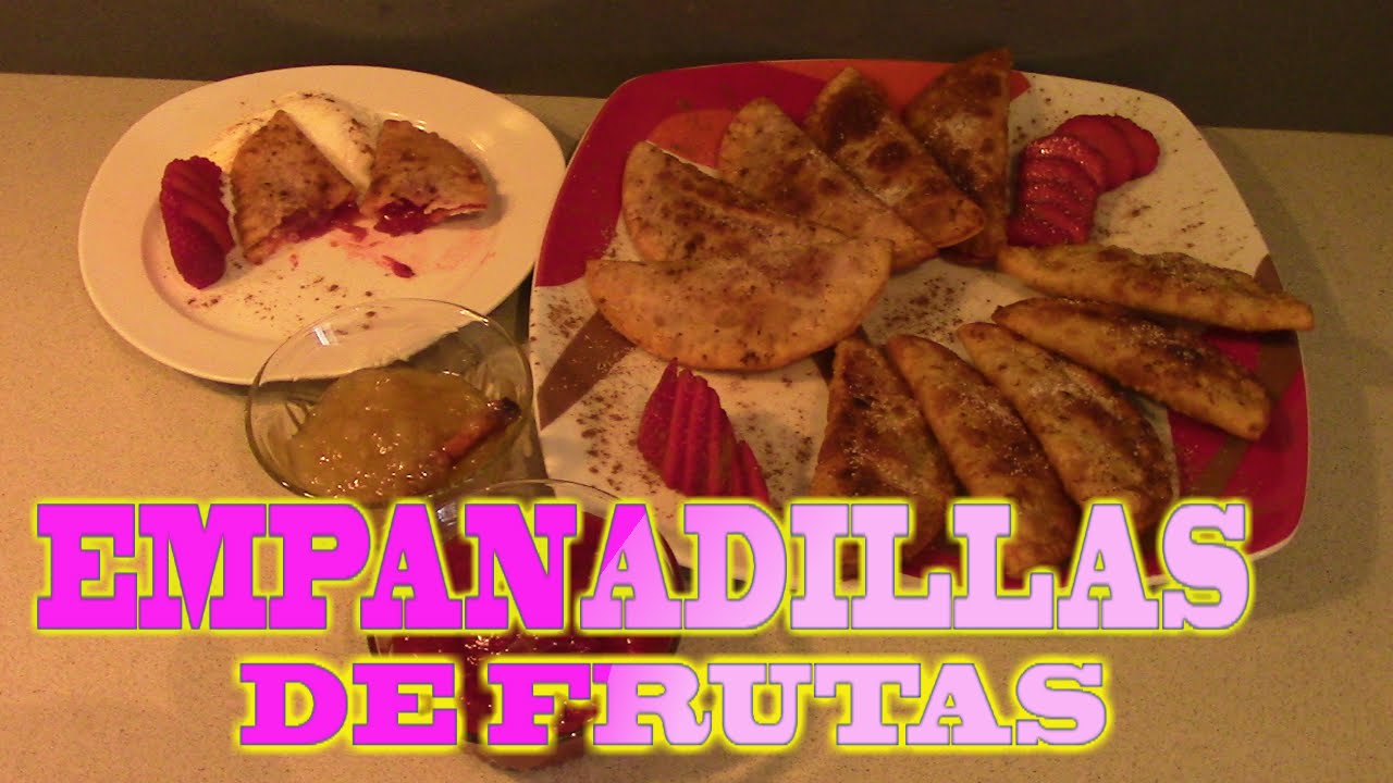 EMPANADILLAS DE FRUTAS ( DE FRESAS AL MOSCATEL & DE PERAS ) // PONTE EL DELANTAL