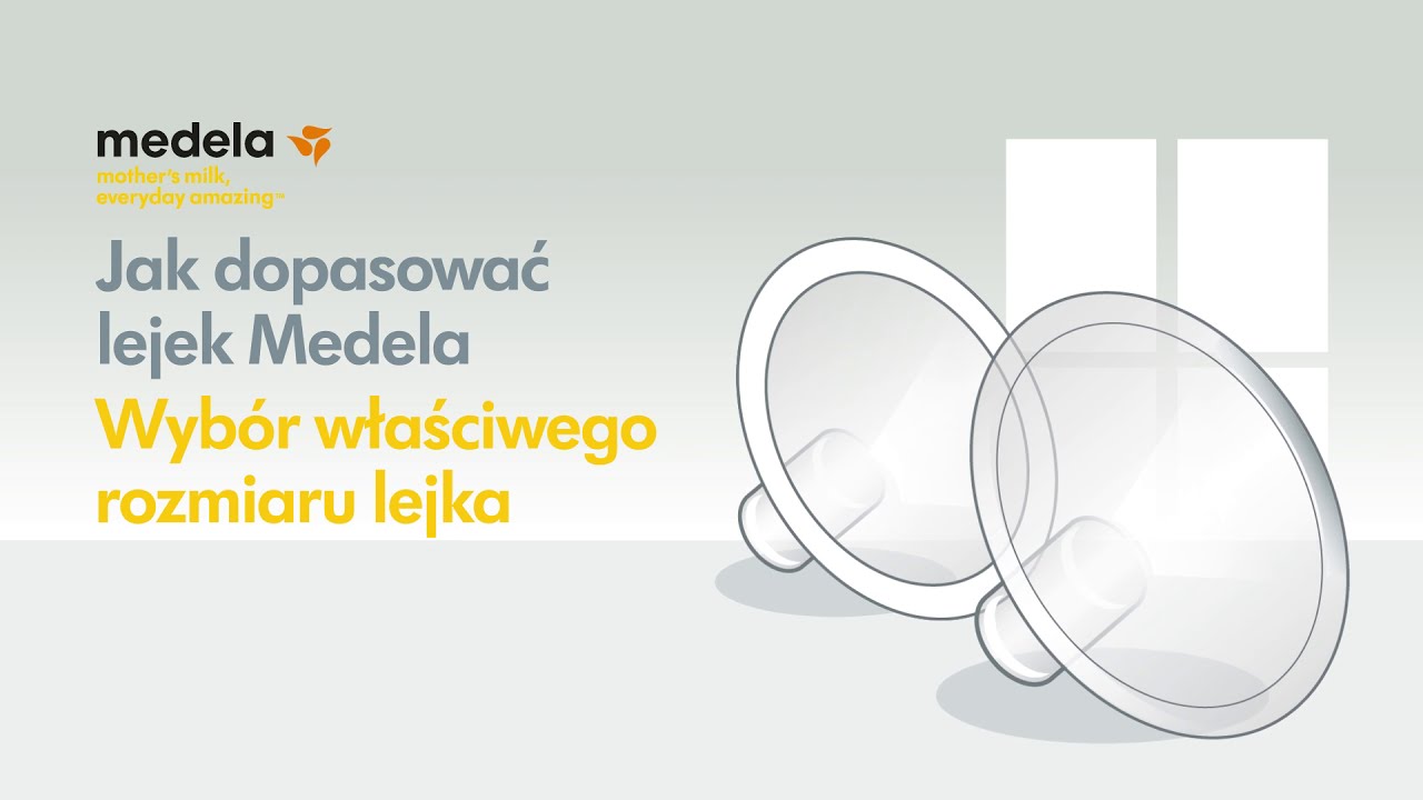 Laktator elektryczny Medela: jak prawidłowo dobrać rozmiar lejka?