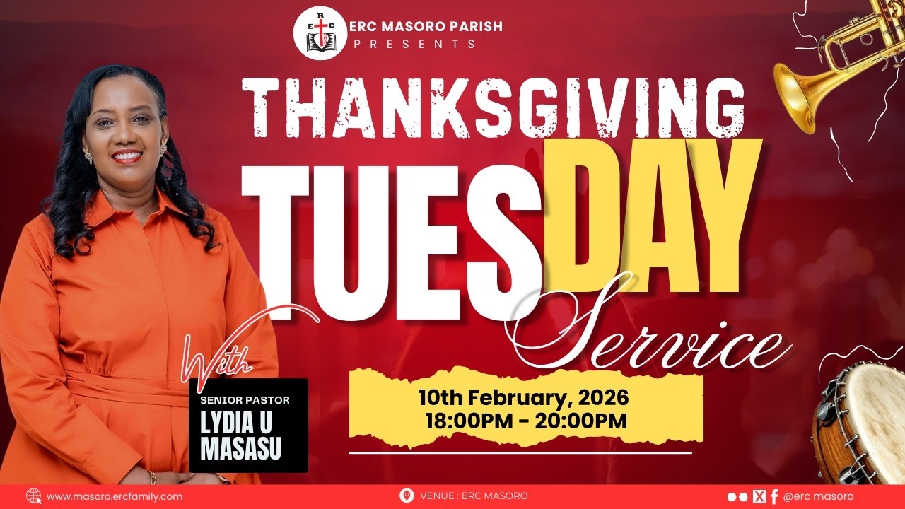 TUESDAY 10/02/2026 THANKSGIVING SERVICE WITH SENIOR PASTOR LYDIA U. MASASU