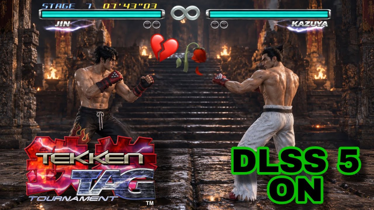 Tekken Tag Tournament with DLSS 5 Comparison | PCSX2