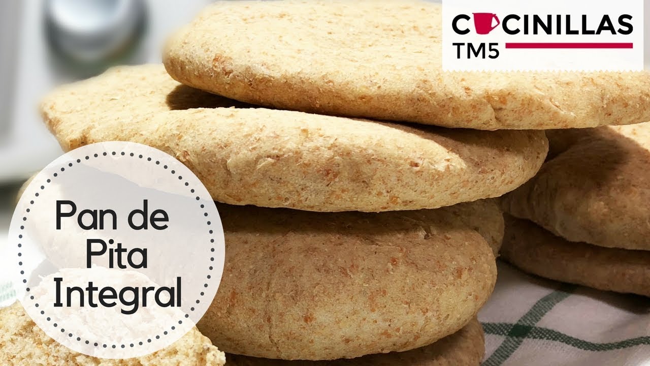 Pan de Pita Integral | Recetas Thermomix