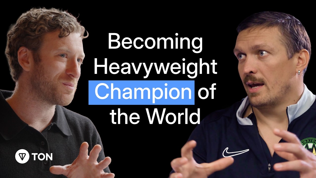 OFF SCRIPT with TON: Oleksandr Usyk on Boxing, Gold Medal & Web3