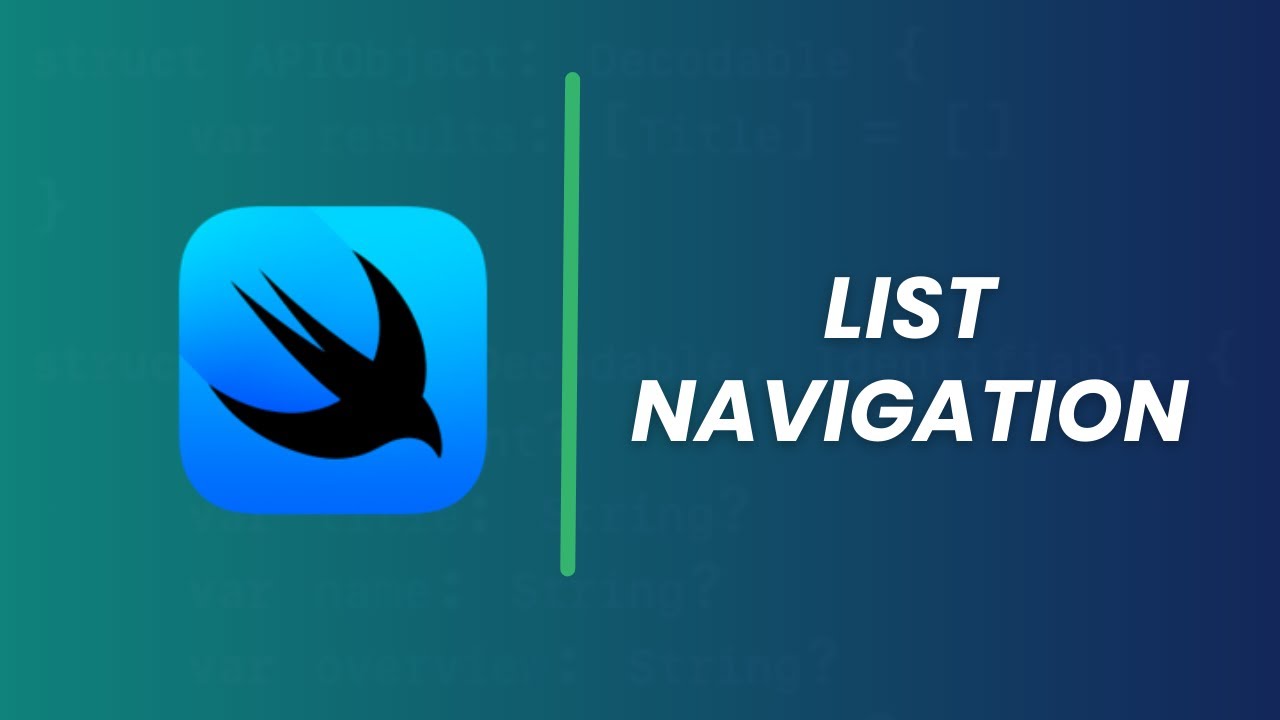 SwiftUI Dynamic List Navigation