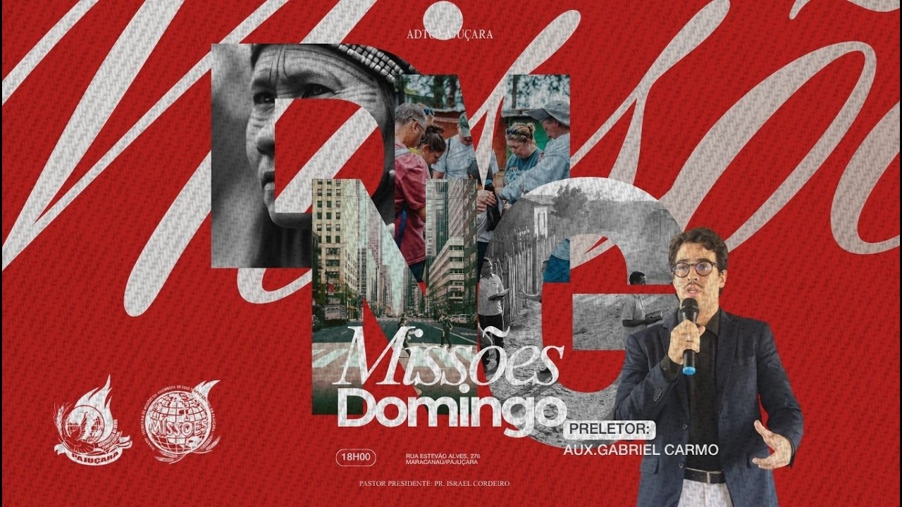CULTO DE MISSÕES - 15  DE MARÇO DE 2026