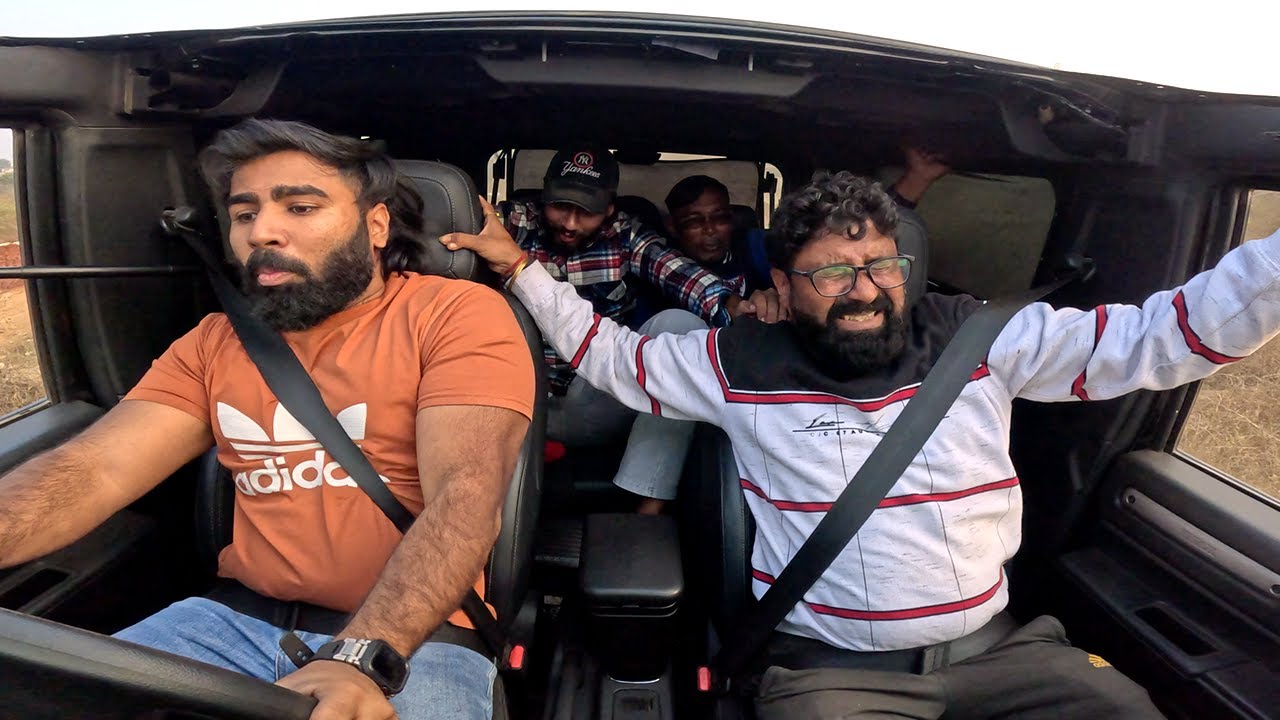 Chacha dar gaye offroading me 😂