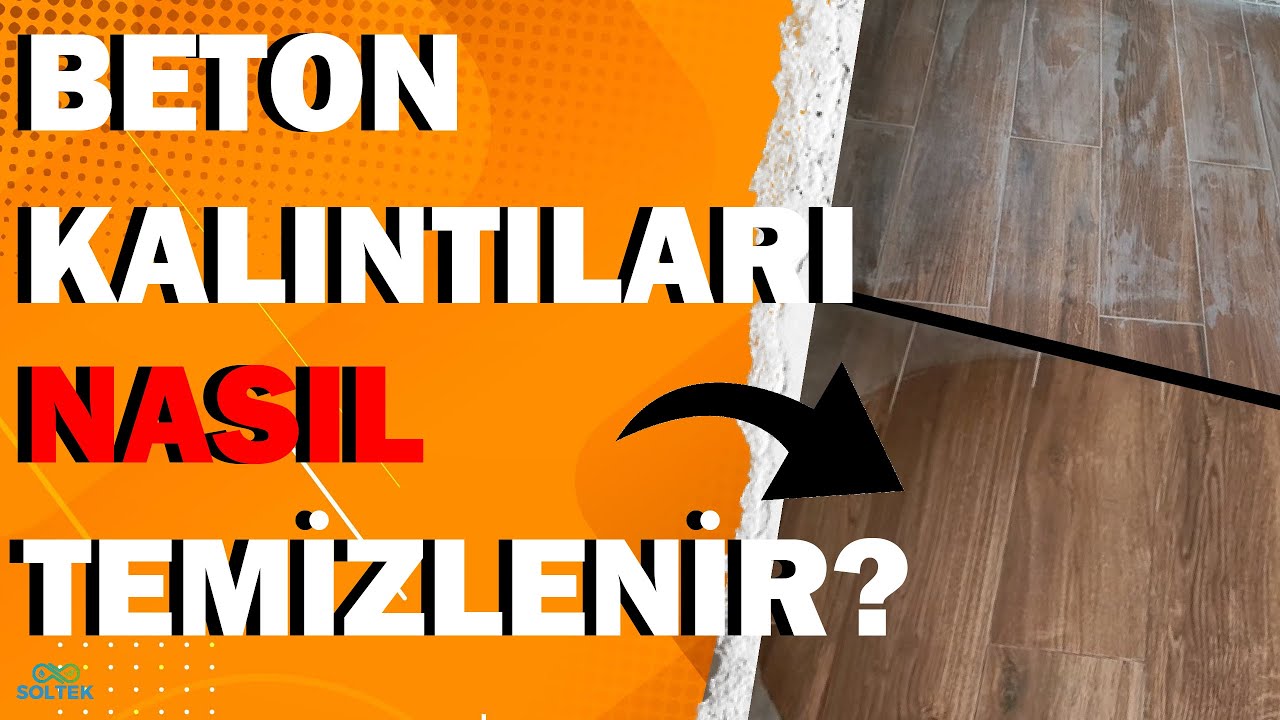 Zemindeki Harç Kalıntılarını Nasıl Söktük?