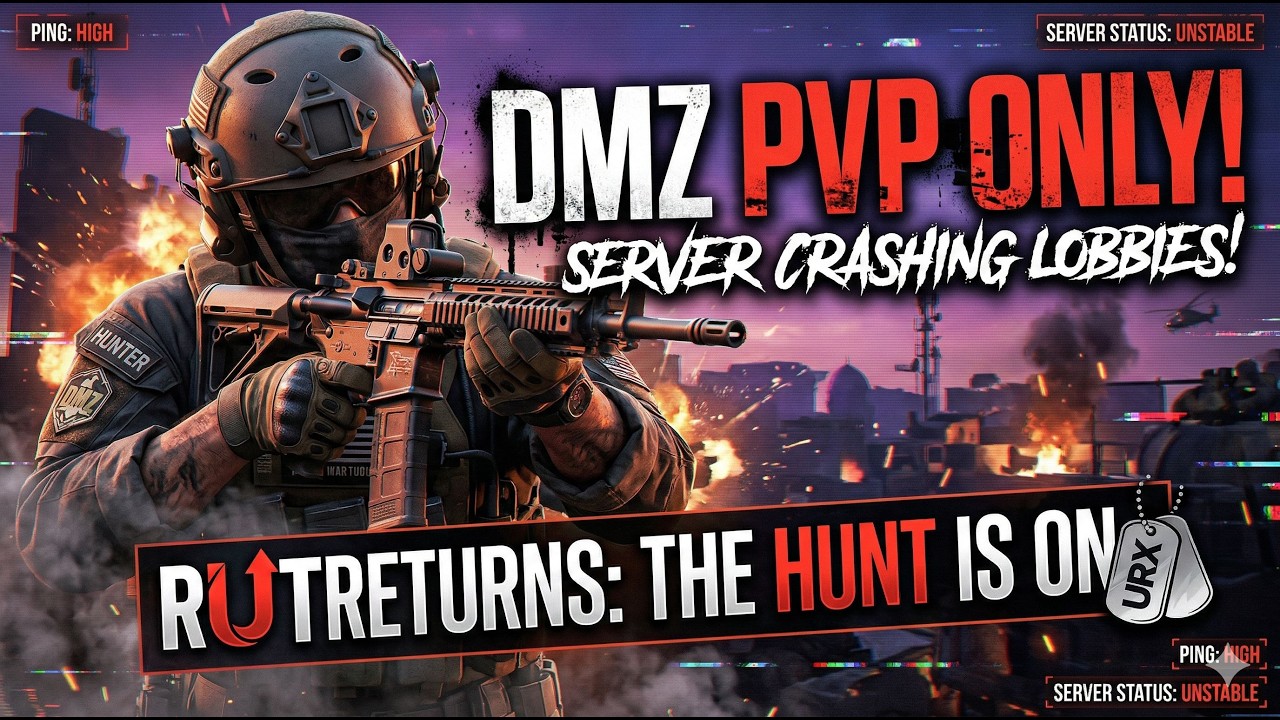 🔴 LIVE | DMZ PVP Only | Hunting Squads (Until the Server Crashes)