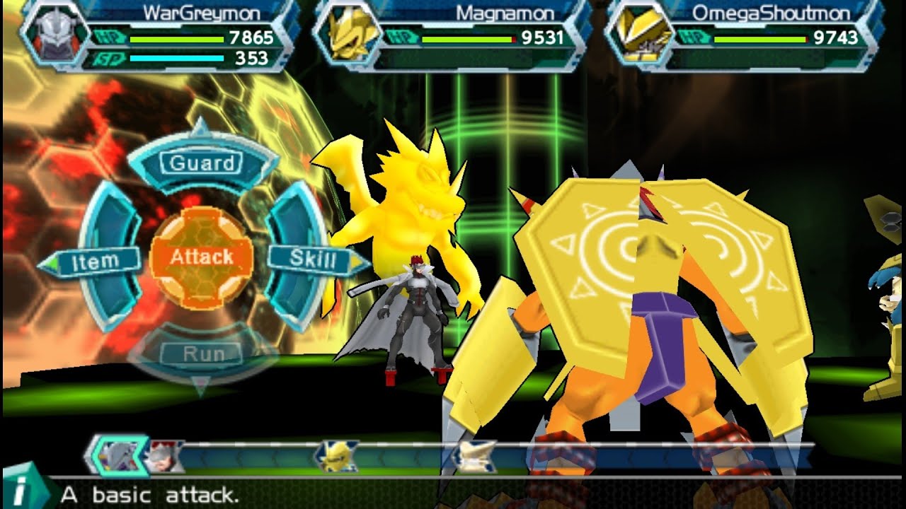 Digimon Adventure (PSP) - Crossover Final Boss Gankoomon