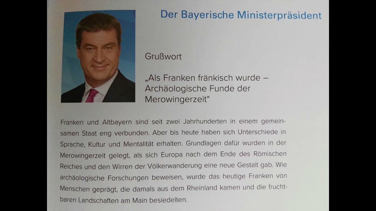 Die rheinisch-fränkischen Wurzeln der bayrischen Franken =Ostfranken, unterlegt mit Spessart Dialekt