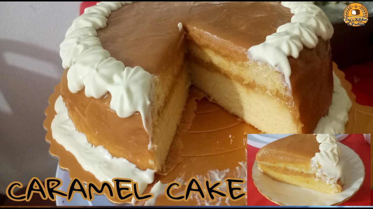 How to make Caramel Chiffon cake