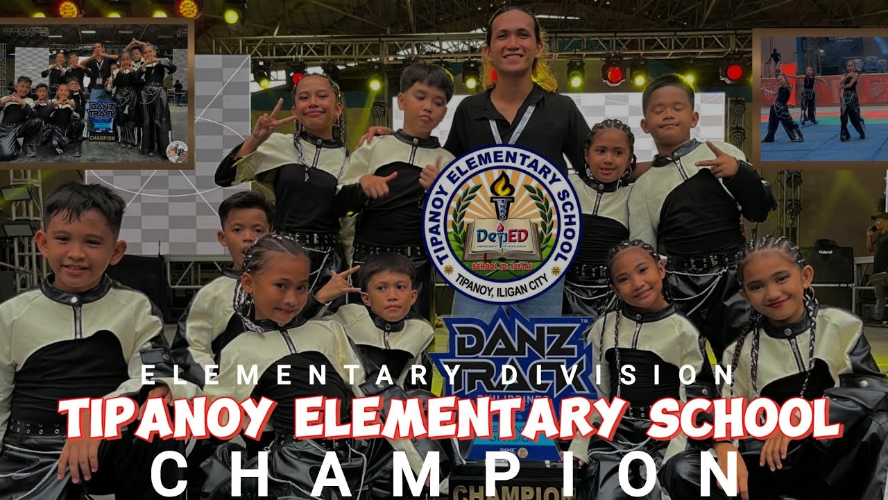 Dance Track Iligan 2025 CHAMPION 🏆 Tipanoy Elementary School | Elementary Division 