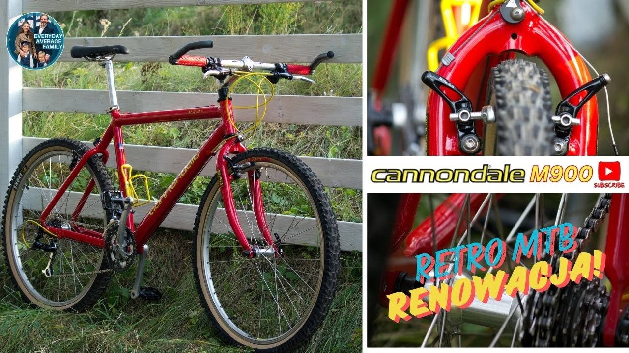 [Retro MTB] 🚵‍♂️ Renowacja kultowego roweru MTB z 1995 | Cannondale M900 🚲 Mavic, Shimano LX, CODA