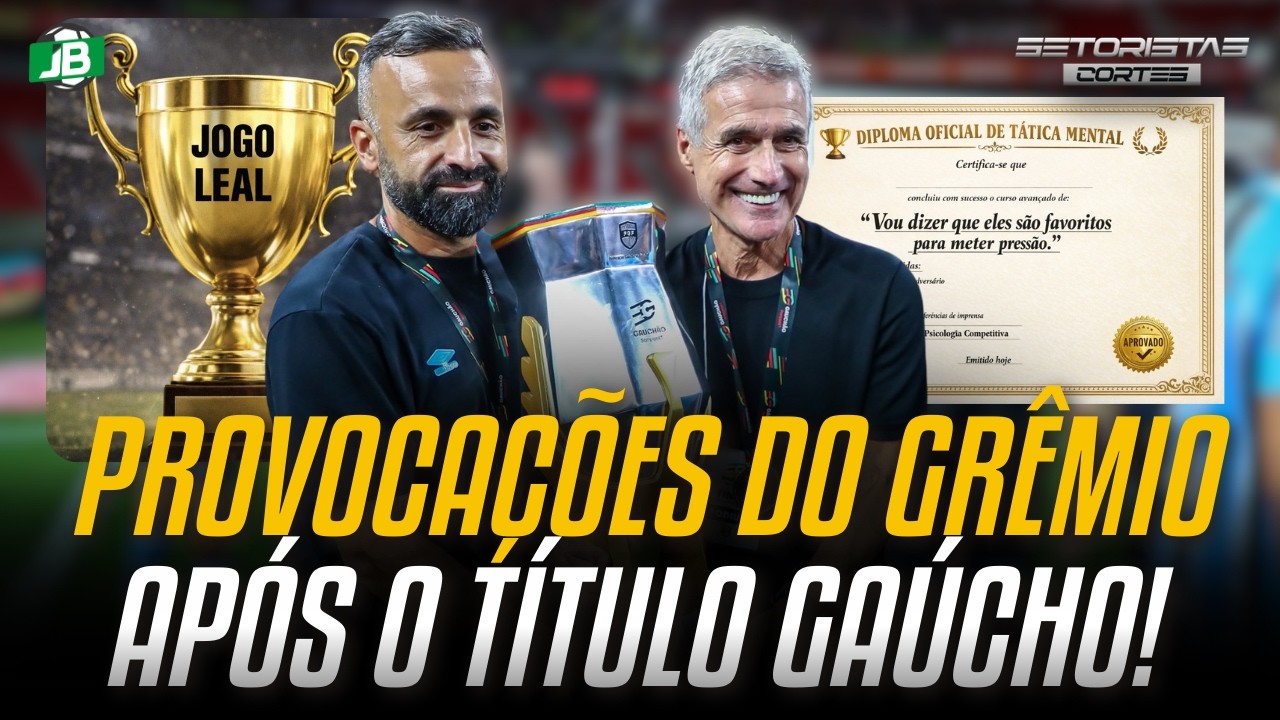 🟦 AS PROVOCAÇÕES DO GRÊMIO APÓS O GRE-NAL