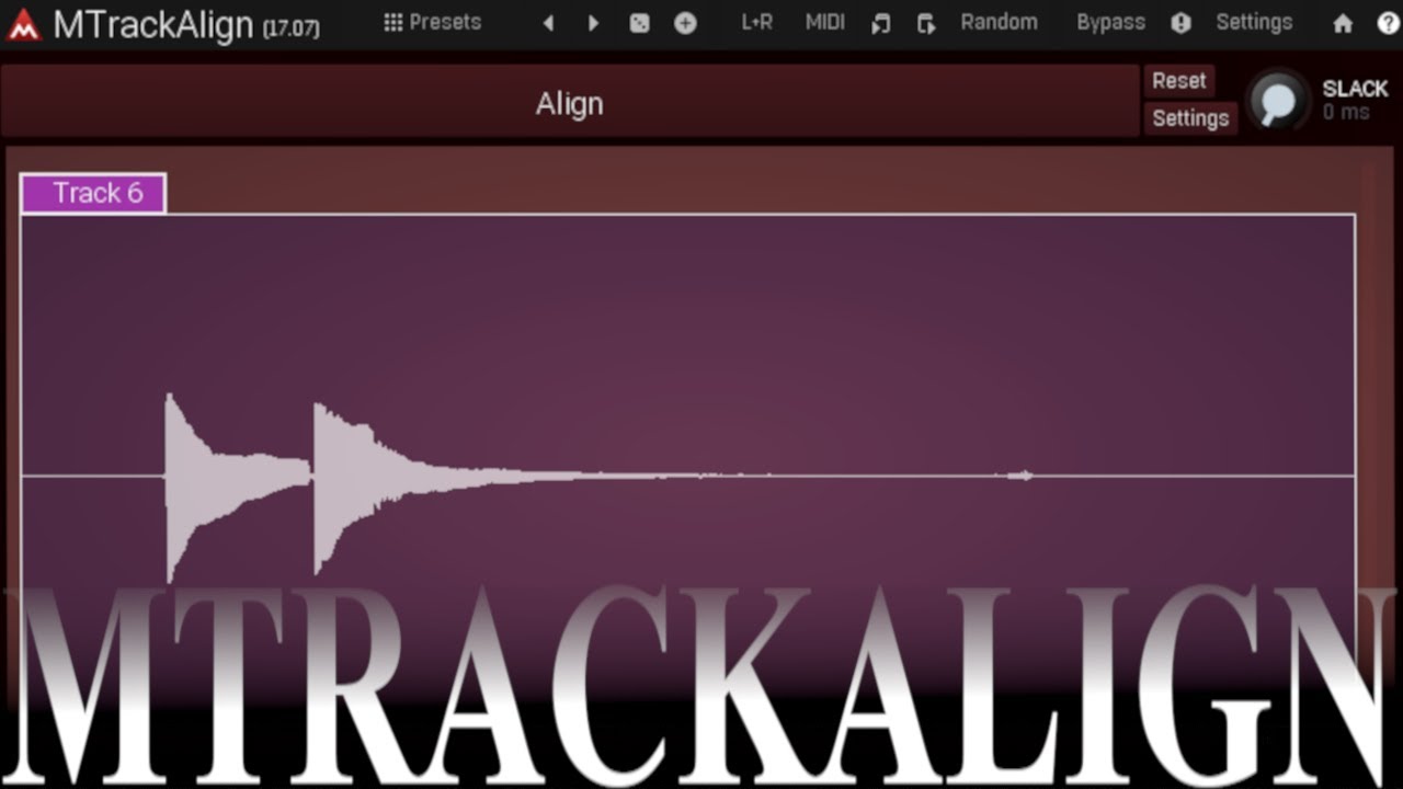 MTrackalign - How to use