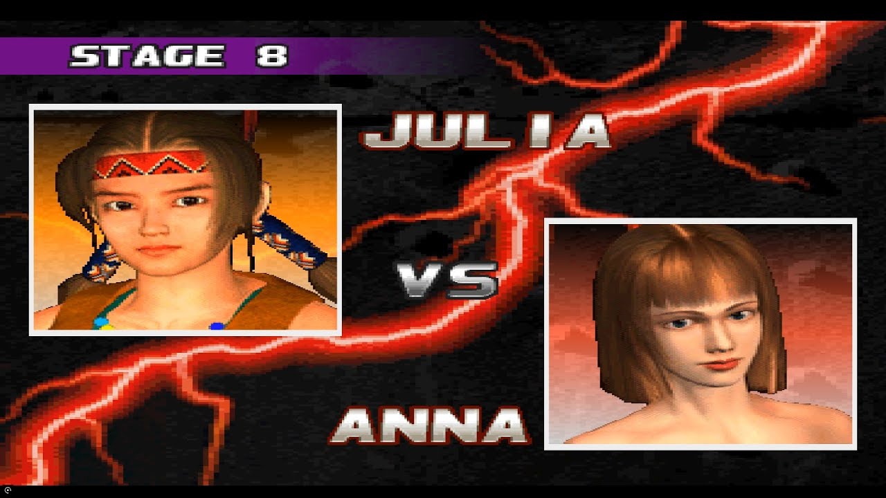 Tekken 3 [DUCKSTATION]: Julia Chang - 2nd Arcade playthrough - 1P outfit