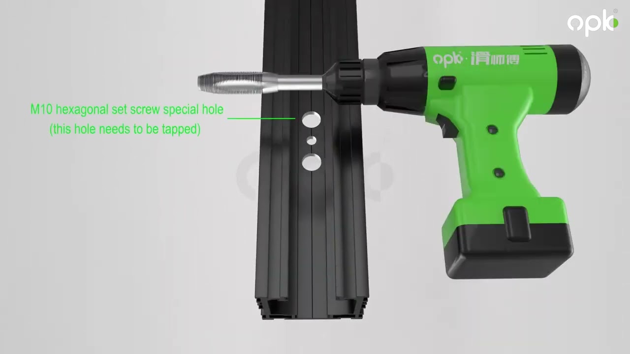 Установка рельсов для системы Perfect System от OPK