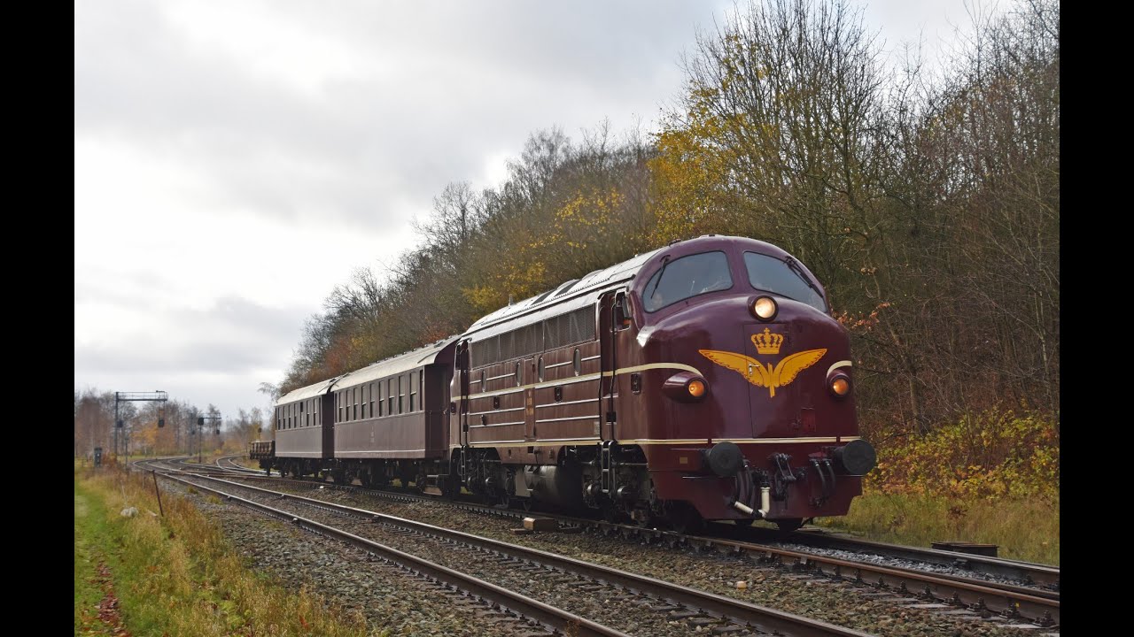 Danmarks Jernbanemuseum - MY 1101 til Randers - November 2020