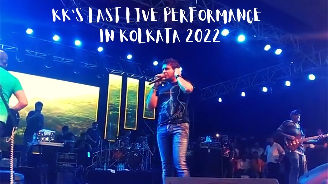 KK's last live performances at Nazrul Manch in kolkata 2022  with last message from KK...