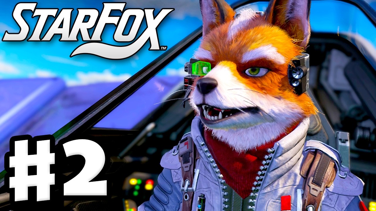 Star Fox - Gameplay Walkthrough Part 2 - Medium Route! (Nintendo Switch 2)