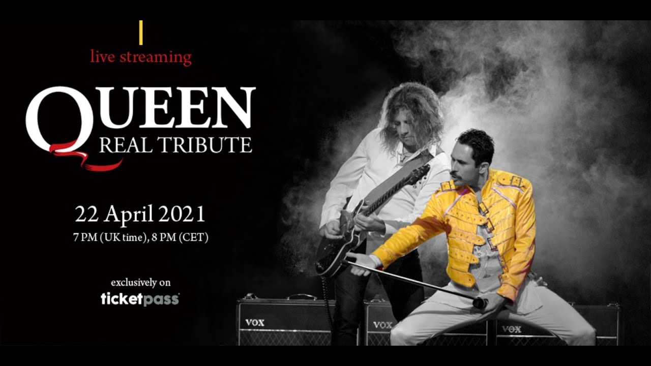 Queen Real Tribute - Online concert 22.4.2021.