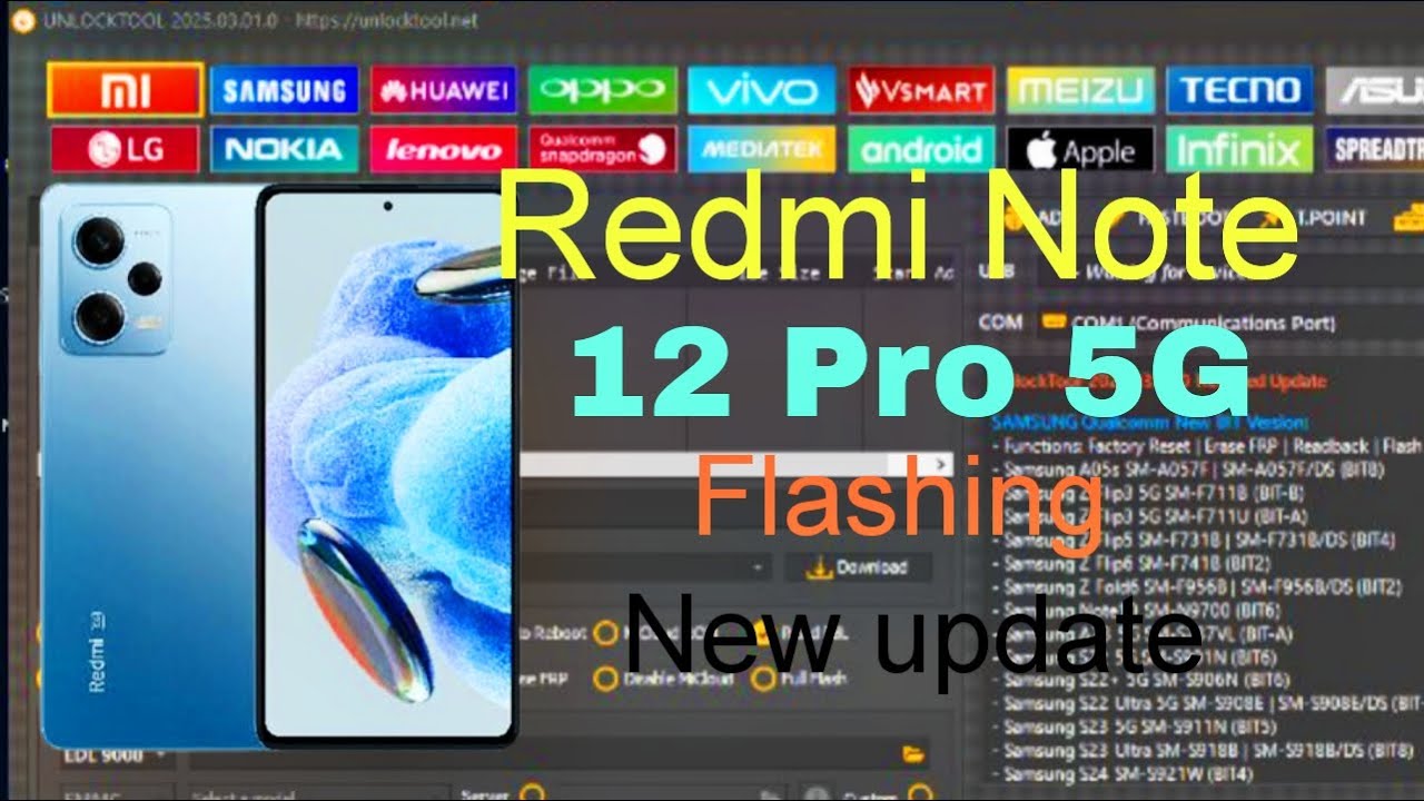 Redmi note 12 pro 5g flashing unlock tool / Redmi note 12 pro 5g NV data is corrupted