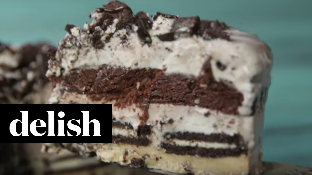 Slutty Brownie Ice Cream Cake | Delish