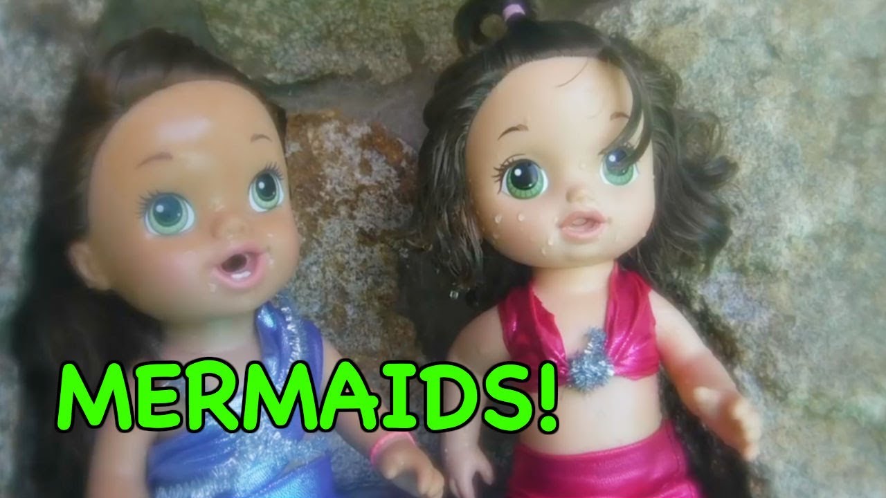 BABY ALIVE Swimming Like Mermaids, Unboxing Finding Dory, And Swimming With Lil Fishies!