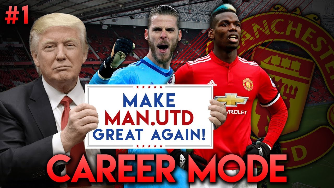 FIFA 18 | Man.Utd Career Mode | Episode 1 | MAKE MAN.UTD GREAT AGAIN!