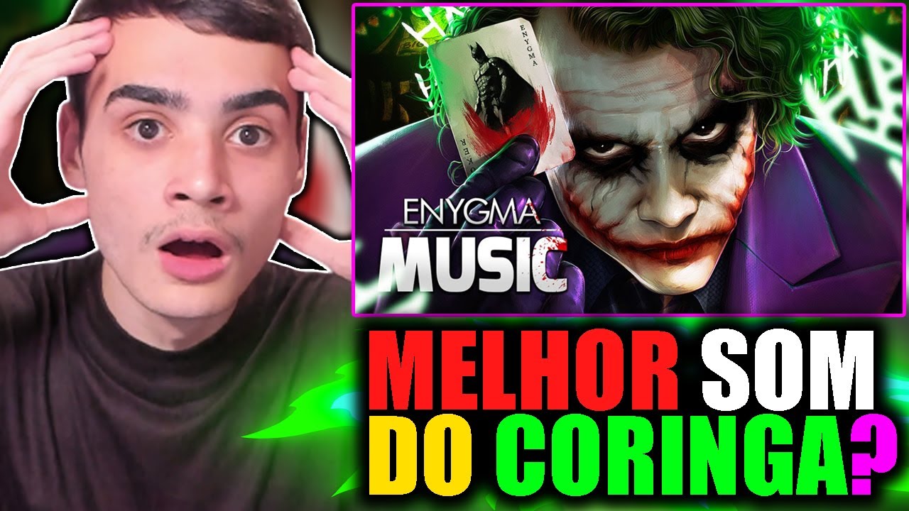 (OVÔ CORINGA 🤡) REACT | Why so Serious? - Coringa (Batman: O Cavaleiro das Trevas) | Enygma