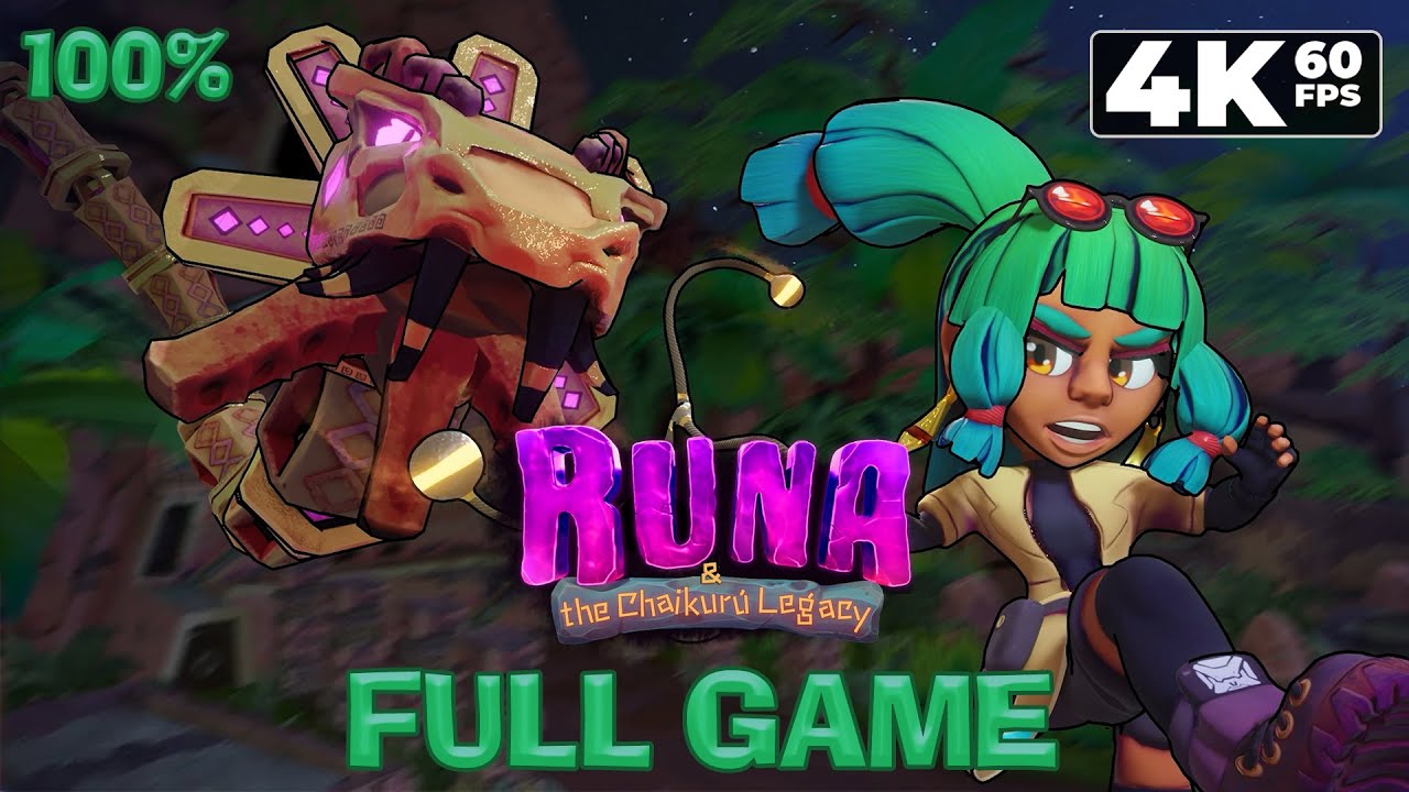 Runa & the Chaikur&uacute; Legacy (PC) - Full Game 4K60 Walkthrough (100%) - No Commentary