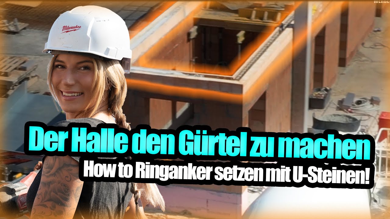 How to Ringanker setzen - der Halle wird der Gürtel zu geschnallt