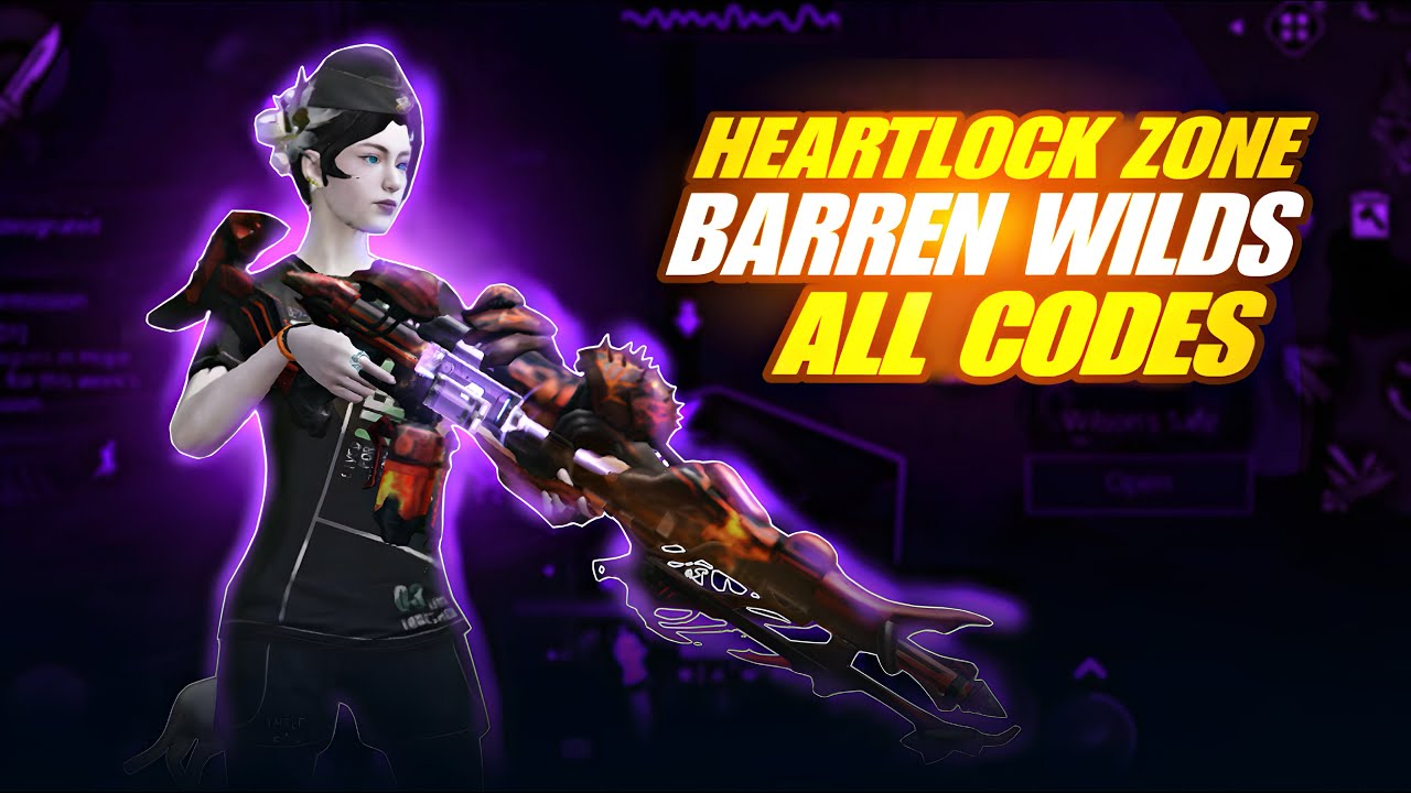 ALL CODES IN BARREN WILDS CHEST NEW UPDATE HEARTLOCK ZONE - LifeAfter EU